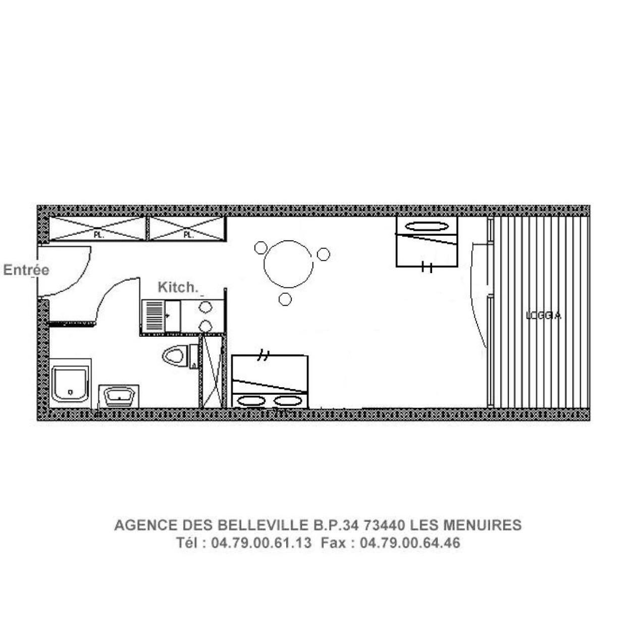 Residence Les Charmettes - Studio Lumineux - Centre Station - Balcon Mae-2824 생마르탱 드 벨빌 외부 사진